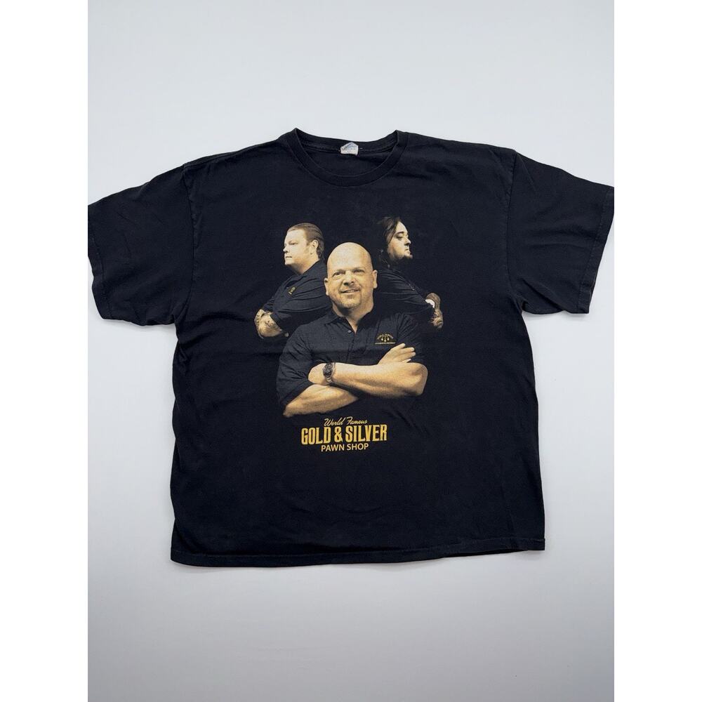 Pawn Stars TV Show Gold and Silver Pawn Shop Shirt Men's 2XL